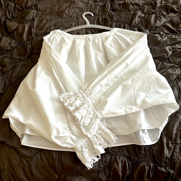 White Top by Free People size S - Picture 3 of 8